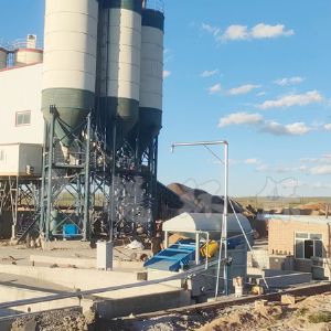 內(nèi)蒙古振動式砂石分離機安裝完工